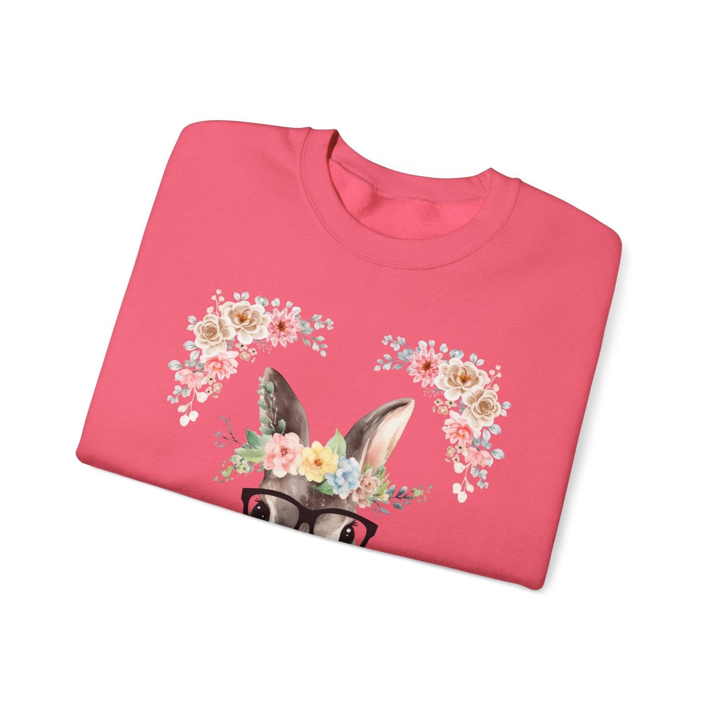 Geeky Goddess Bunny Unisex Crewneck Sweatshirt