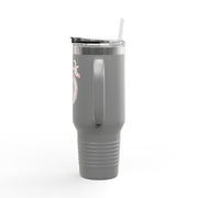 Astronaut Flying To The Moon Insulated Travel Mug, 40oz