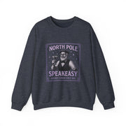 North Pole Speakeasy Crewneck Sweatshirt | Cozy Holiday Gift | Winter Wear | Christmas Sweatshirt | Unisex Comfy Apparel