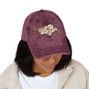 'Virgo' Vintage Embroidered Cap