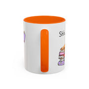 'Shhh...I'm Plotting' Accent Coffee Mug