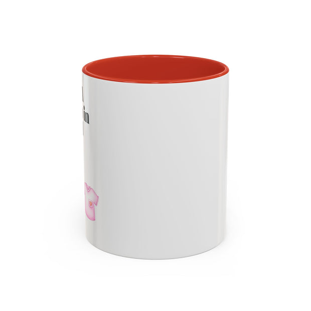 'I Am A Woman In STEM' Nurse Accent Coffee Mug