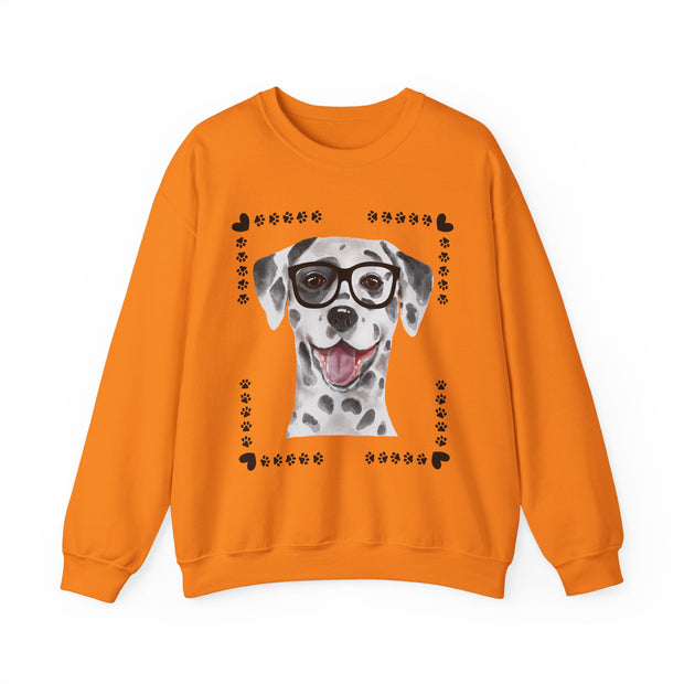 Geeky Good Dalmatian Unisex Crewneck Sweatshirt