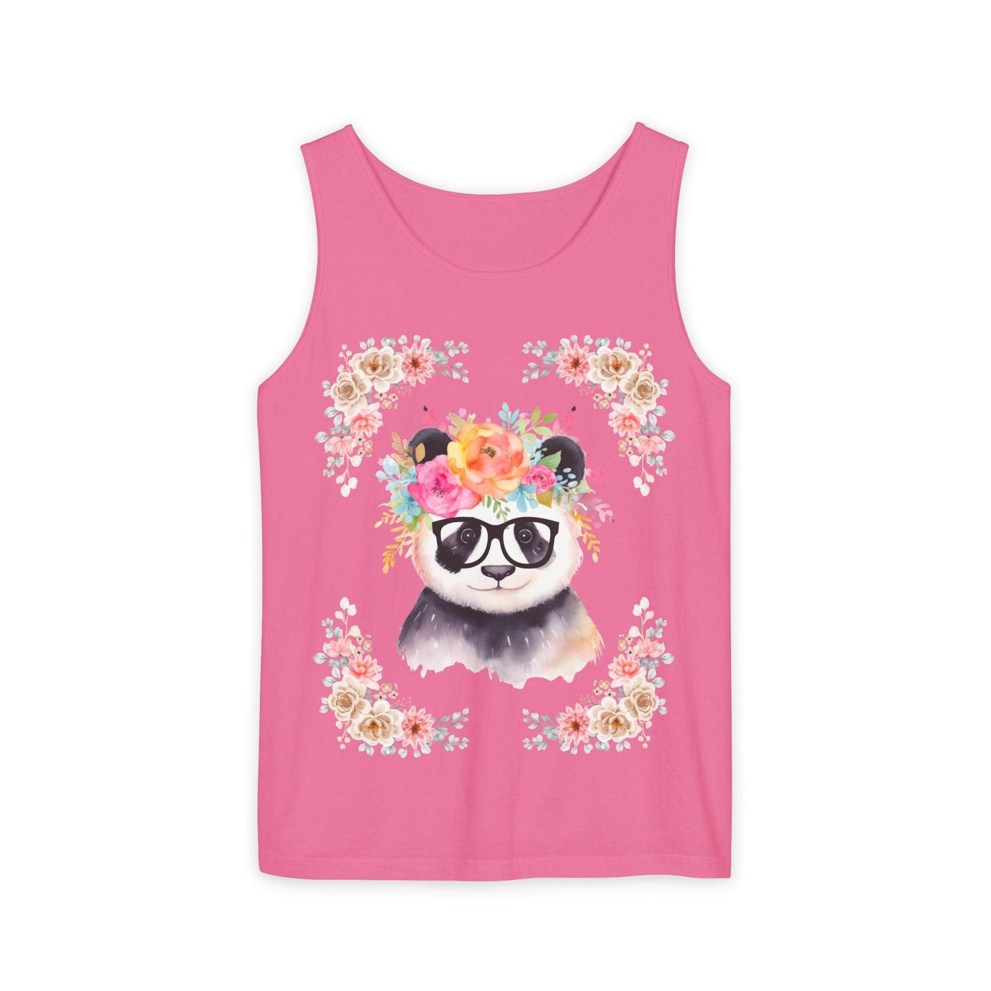 Geeky Goddess Panda Unisex Tank Top