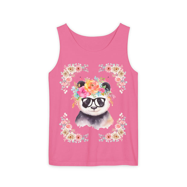 Geeky Goddess Panda Unisex Tank Top