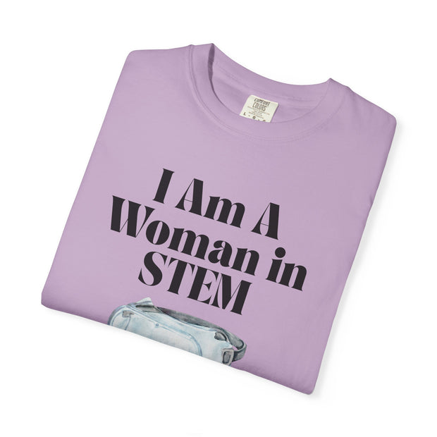 'I Am A Woman In STEM' Scientist Unisex T-shirt