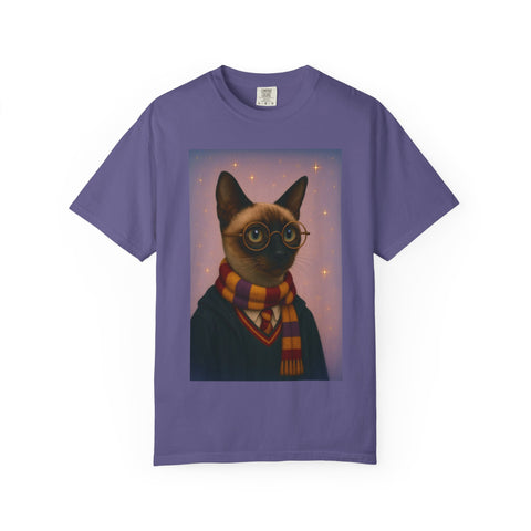 Pawgwarts Siamese Cat Unisex T-Shirt
