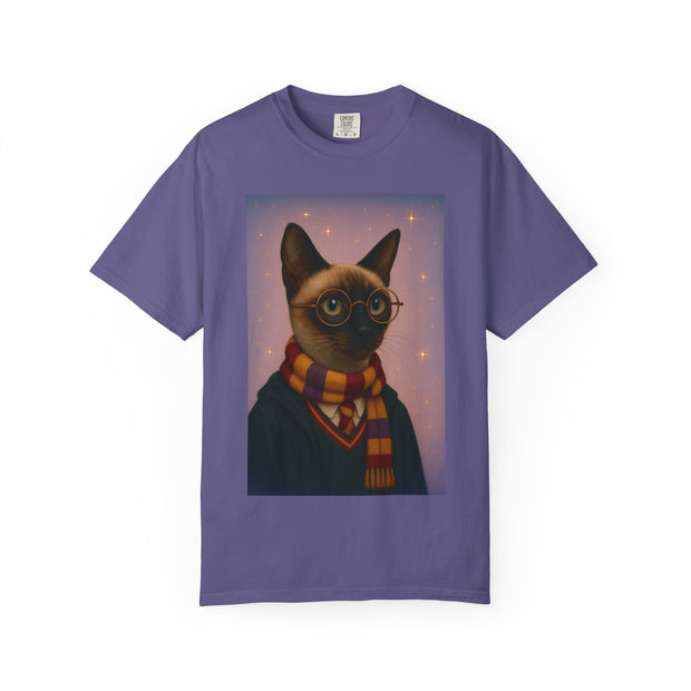 Pawgwarts Siamese Cat Unisex T-Shirt