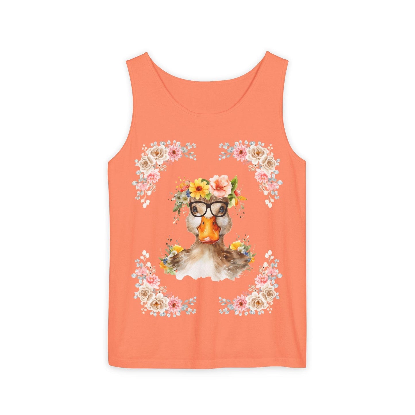 Geeky Goddess Duck Unisex Tank Top