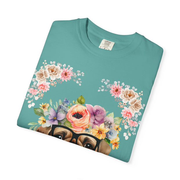 Geeky Goddess Pug Unisex T-Shirt