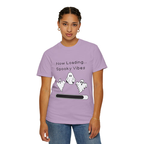 'Now Loading...Spooky Vibes' Unisex T-Shirt