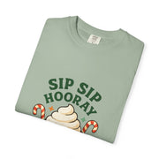 'Sip Sip Hooray' Holiday Unisex T-shirt
