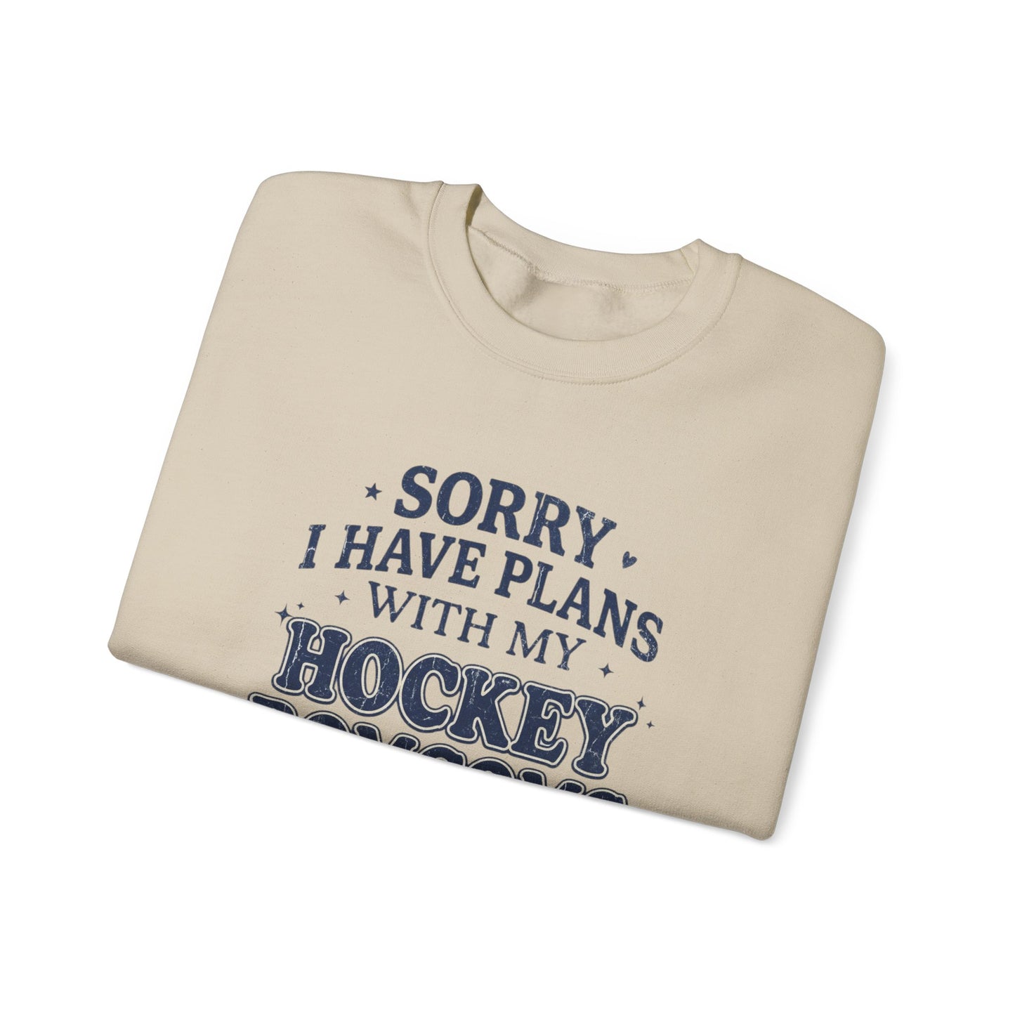 Sorry I Have Plans With My Hockey Romcoms Shirt, Hockey Romance Booktok Sweatshirt, Sports Romance Reader Tee