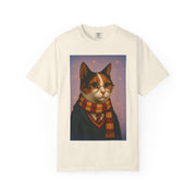 Pawgwarts Tricolored Cat Unisex T-Shirt