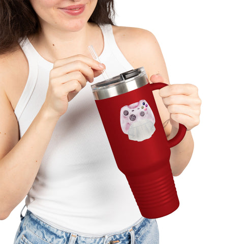 Gamer Bride Insulated Travel Mug, 40oz