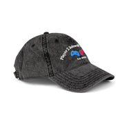 'Player 2 Joined The Party' 'Est. 2025' Vintage Embroidered Cap