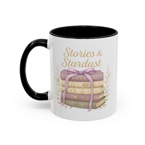 'Stories & Stardust' Accent Coffee Mug