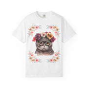 Geeky Goddess Dark Gray Cat Unisex T-Shirt