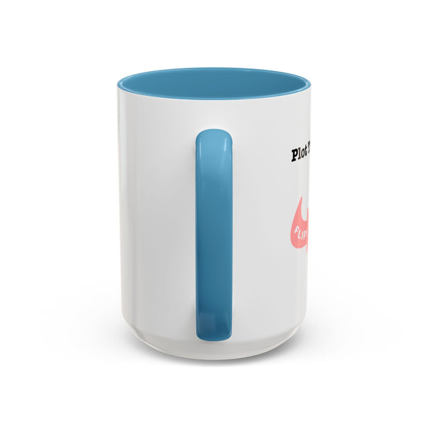 'Plot Twist Energy' Accent Coffee Mug