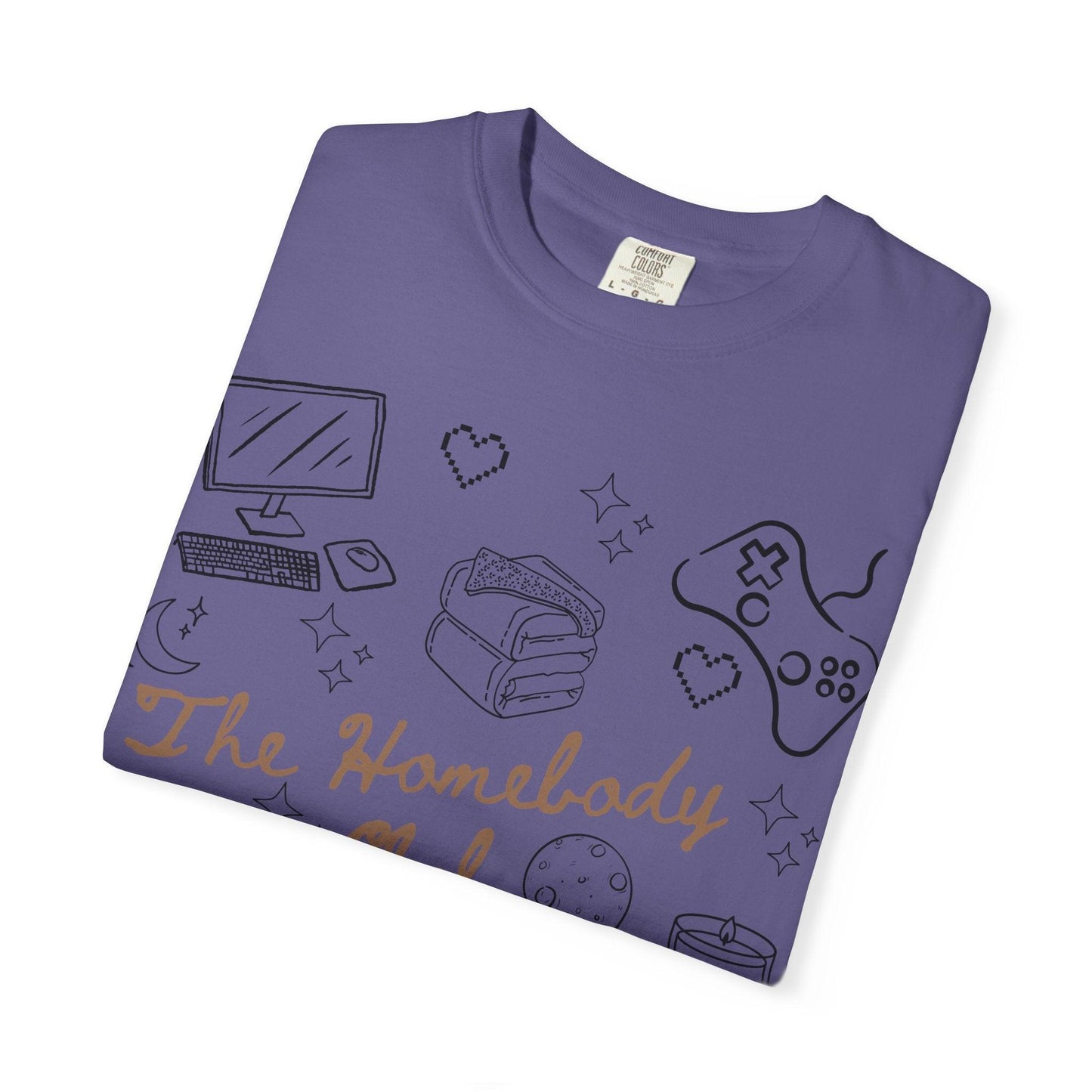 The Homebody Club T-Shirt | Cozy Vintage Style | Gift for Introverts | Home Lovers Tee | Cute Casual Wear | Relaxed Vibes Shirt