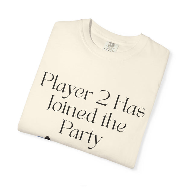 'Player 2 Has Joined The Party' 'Est. 2026' Unisex T-shirt