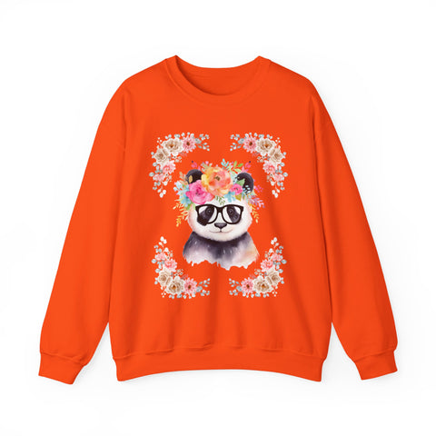Geeky Goddess Panda Unisex Crewneck Sweatshirt