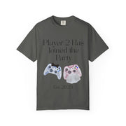 'Player 2 Has Joined The Party' 'Est. 2025' Unisex T-shirt