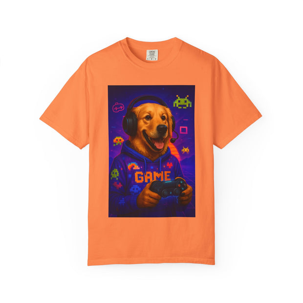 Game On Golden Retriever Unisex T-shirt