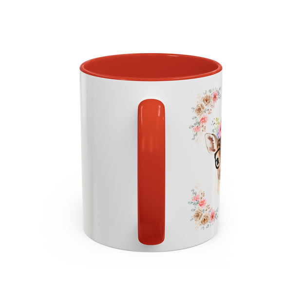 Geeky Goddess Deer Accent Coffee Mug