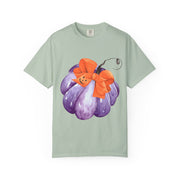 Purple Pumpkin Wrapped In A Bow Unisex T-Shirt