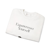'Espawresso Yourself' Dachshund Unisex Crewneck Sweatshirt