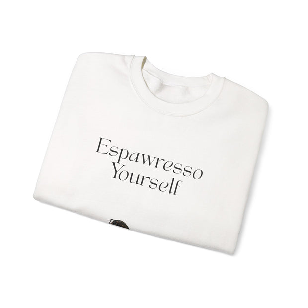'Espawresso Yourself' Dachshund Unisex Crewneck Sweatshirt
