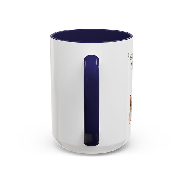'Espawresso Yourself' French Bulldog Accent Coffee Mug