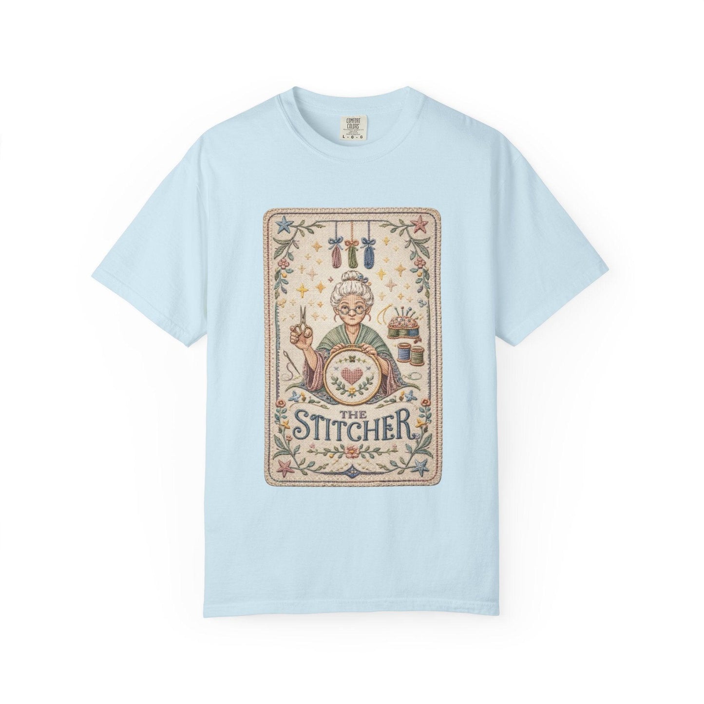 Grandma Hobbies Shirt, Vintage Cross Stitch Tee, Sewing Gift for Her, Embroidery Lover Shirt, Cottagecore Aesthetic
