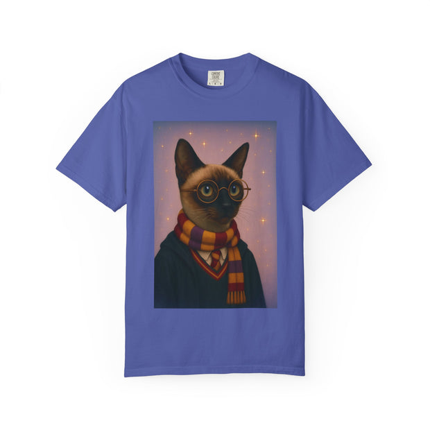Pawgwarts Siamese Cat Unisex T-Shirt