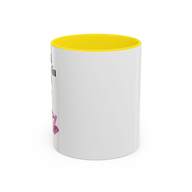 'I Am A Woman In STEM' Accent Coffee Mug