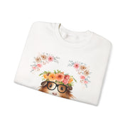 Geeky Goddess Guinea Pig Unisex Crewneck Sweatshirt