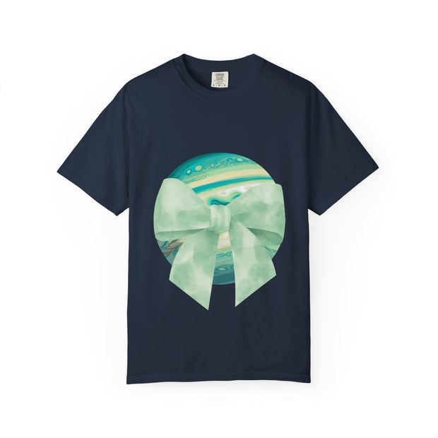 Green Planet Wrapped In A Bow Unisex T-Shirt