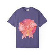 Pink/Yellow Planet Wrapped In Bow Unisex T-Shirt