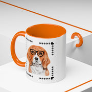 Geeky Good Beagle Accent Coffee Mug