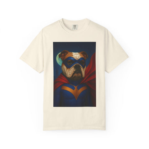 Superhero English Bulldog Unisex T-shirt