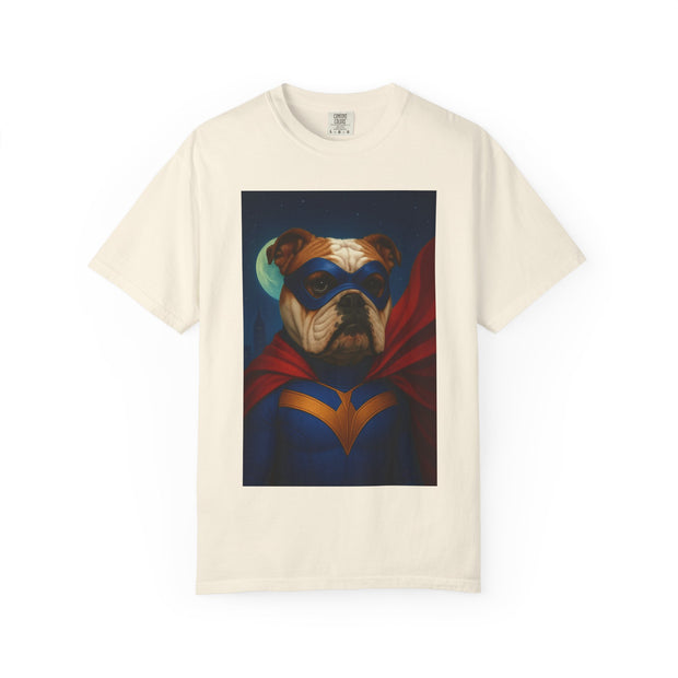 Superhero English Bulldog Unisex T-shirt