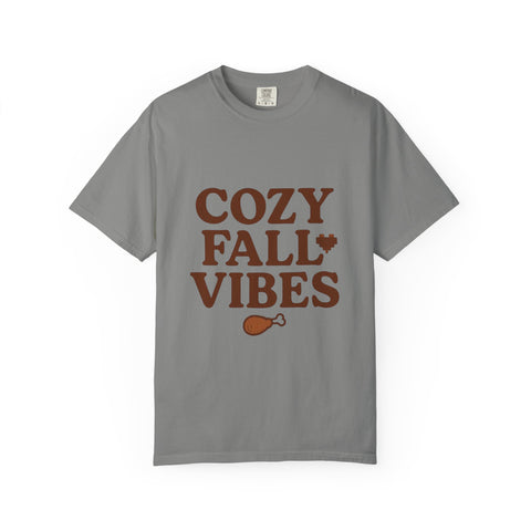 Cozy Fall Vibes T-shirt, Autumn Style Tee, Unisex Shirt for Casual Wear, Thanksgiving Apparel, Comfortable Everyday Outfits