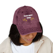 'Chaotic Neutral Energy' Vintage Embroidered Cap