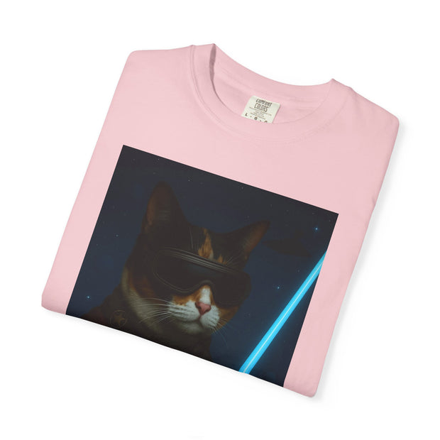 Star Paws Tricolored Cat Unisex T-Shirt