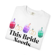 'The Bride Needs Boba' Unisex T-Shirt
