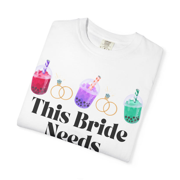 'The Bride Needs Boba' Unisex T-Shirt