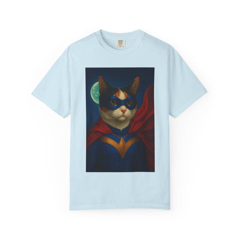 Superhero Tri-Colored Cat Unisex T-shirt