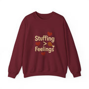 Stuffing Over Feelings Crewneck Sweatshirt | Funny Funny Thanksgiving Sweatshirt | Unisex Cozy Apparel | Holiday Gift for Foodies, [...]