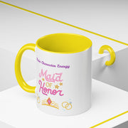 'Main Character Energy: Maid of Honor' Accent Coffee Mug